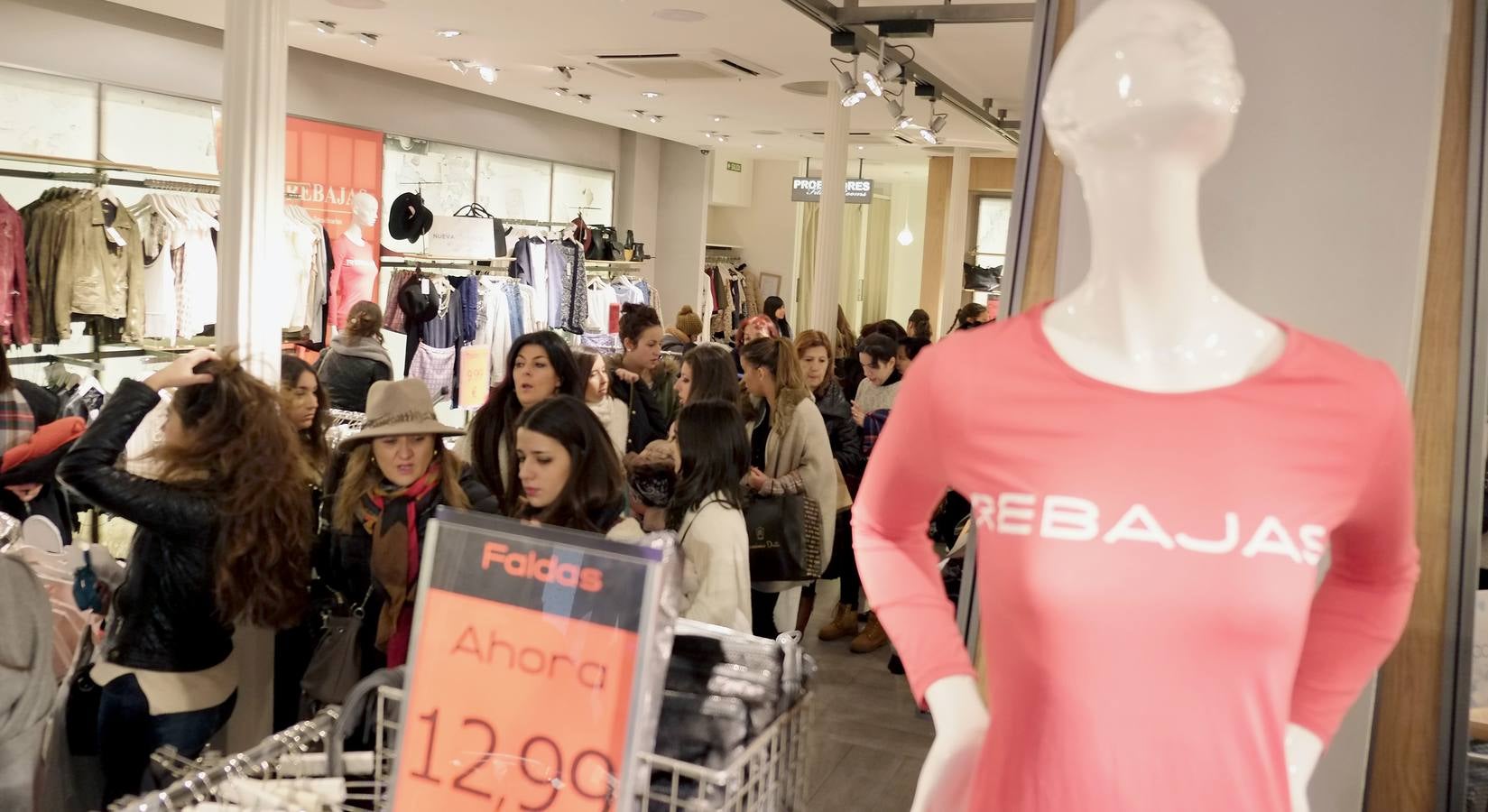 Comienzan las rebajas de invierno en Valladolid