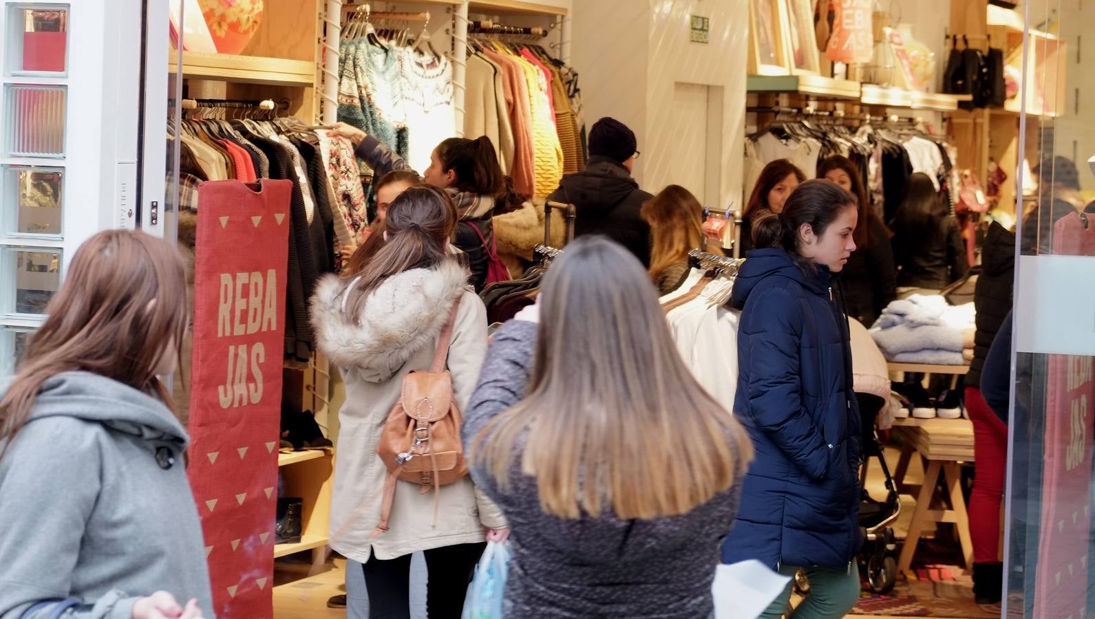 Comienzan las rebajas de invierno en Valladolid
