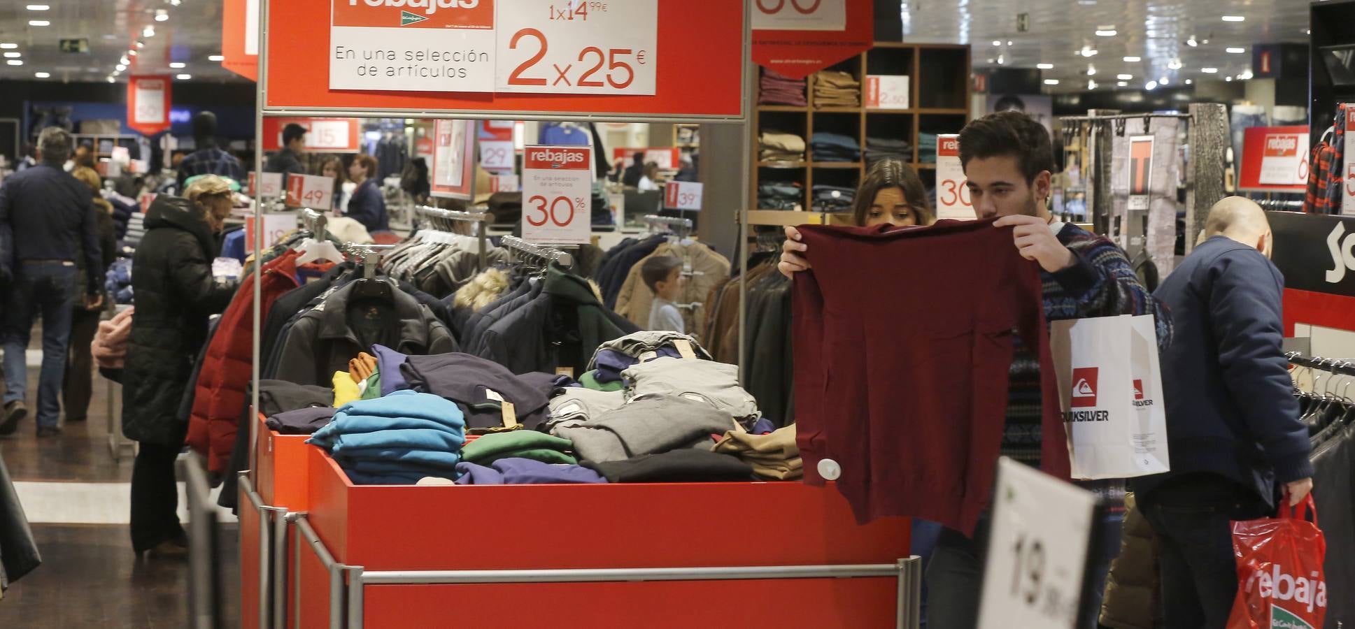 Comienzan las rebajas de invierno en Valladolid