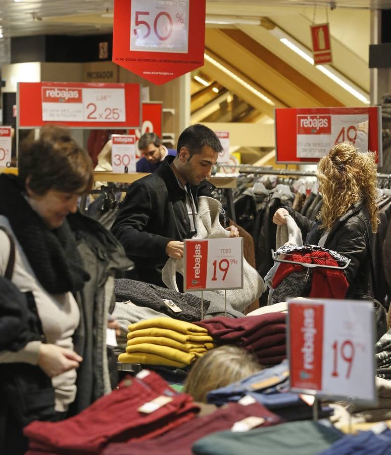 Comienzan las rebajas de invierno en Valladolid
