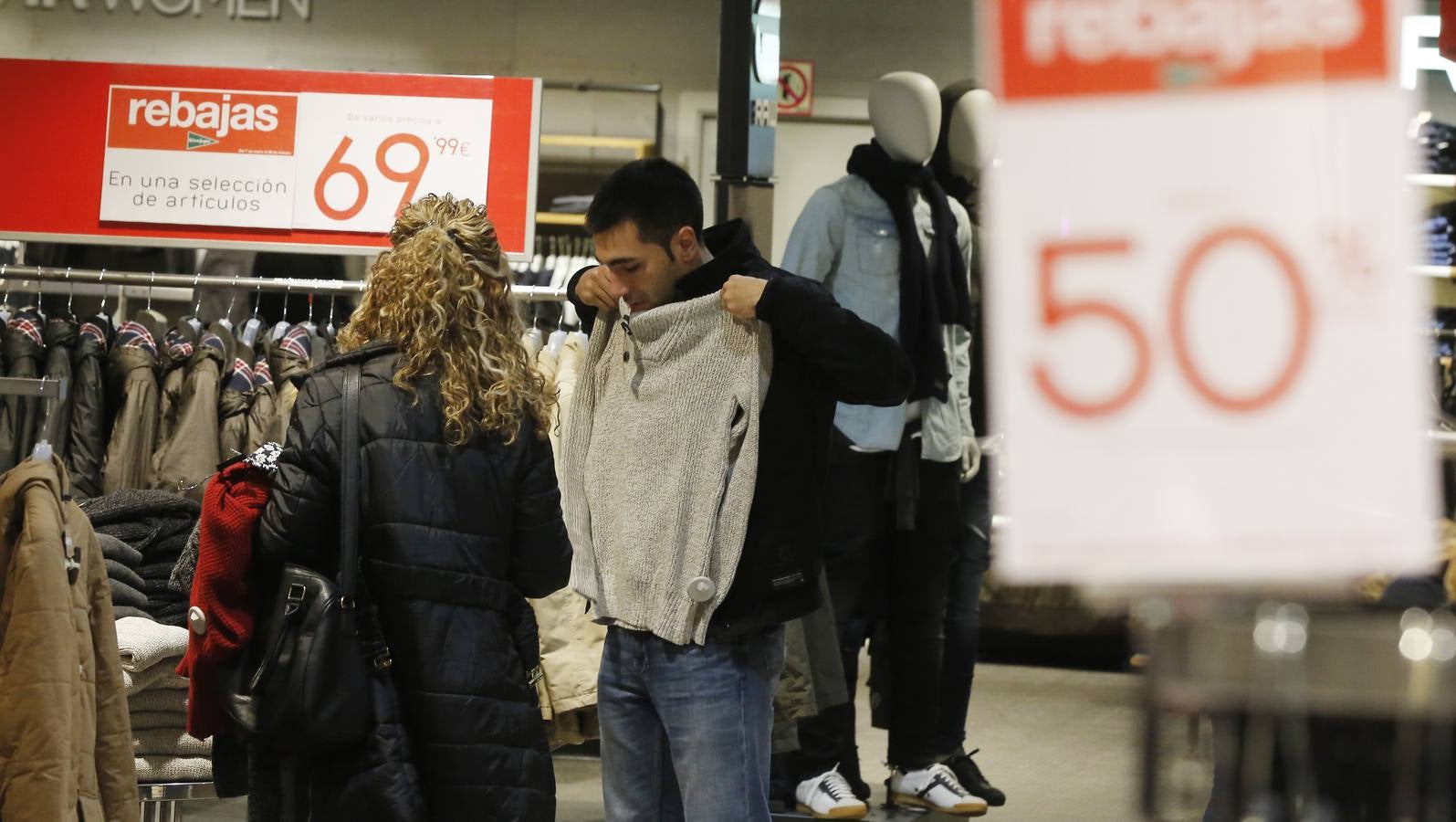 Comienzan las rebajas de invierno en Valladolid