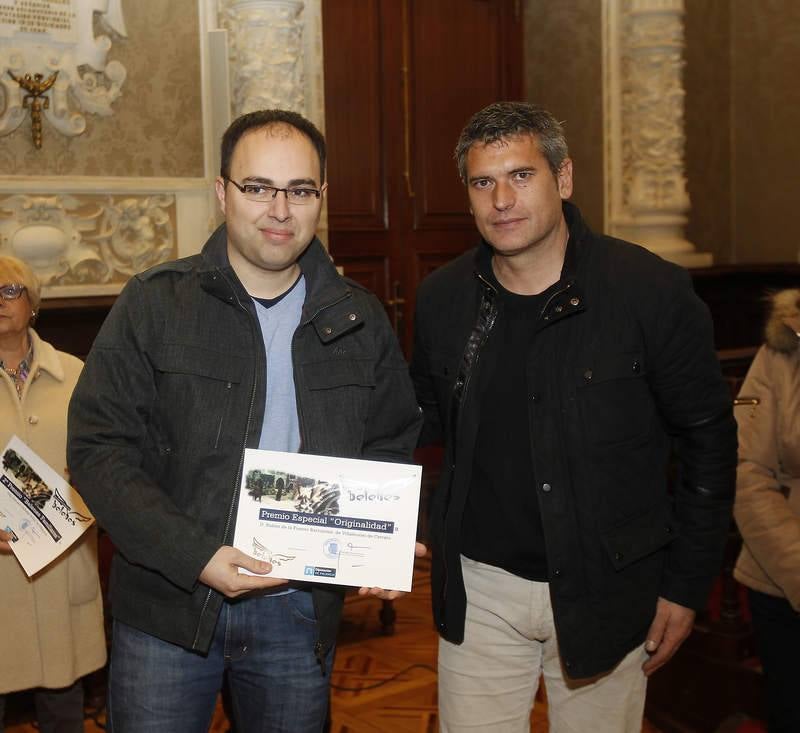 Entrega de los premios del concurso de belenes de la Diputación de Palencia