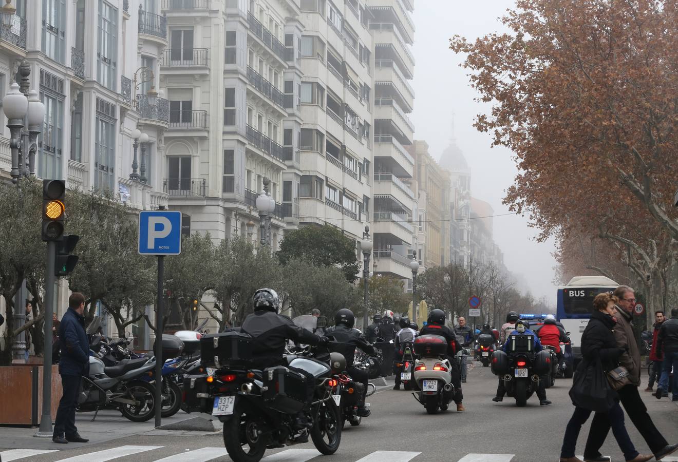 Ambiente motero en Valladolid sin Pingüinos