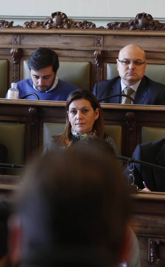 Pleno en el Ayuntamiento de Valladolid