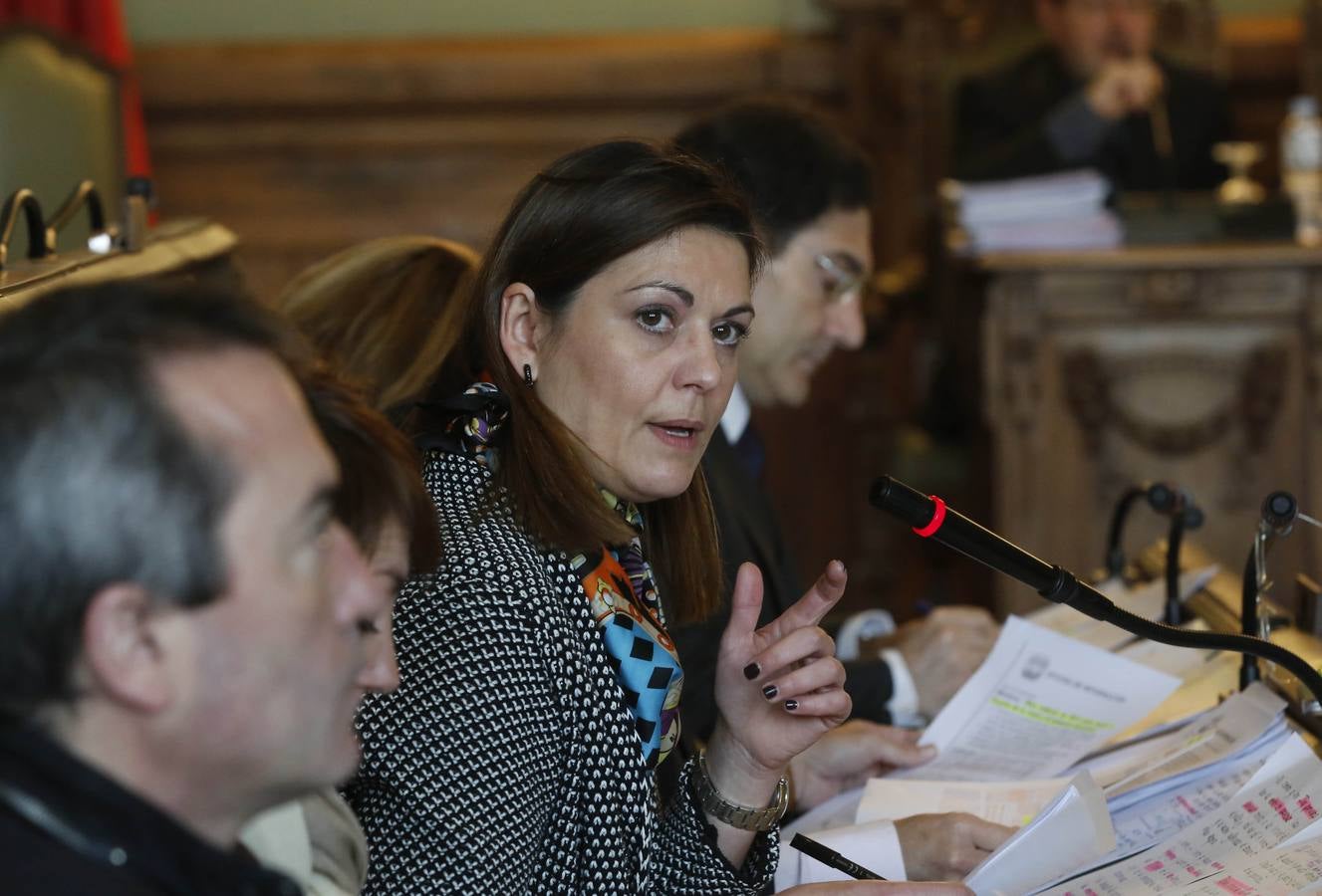 Pleno en el Ayuntamiento de Valladolid