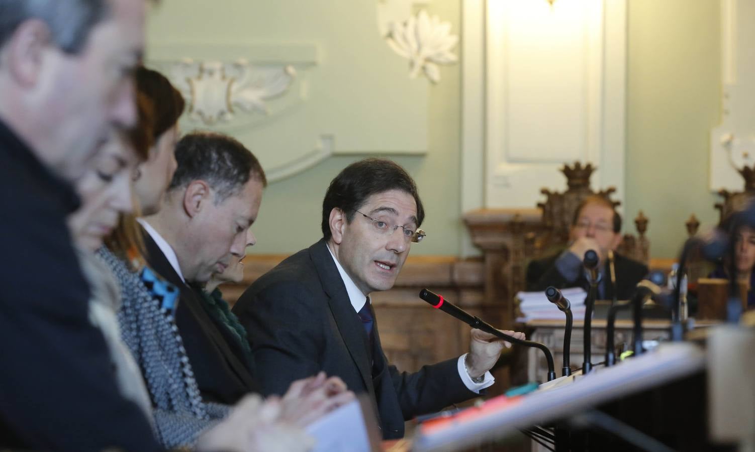 Pleno en el Ayuntamiento de Valladolid