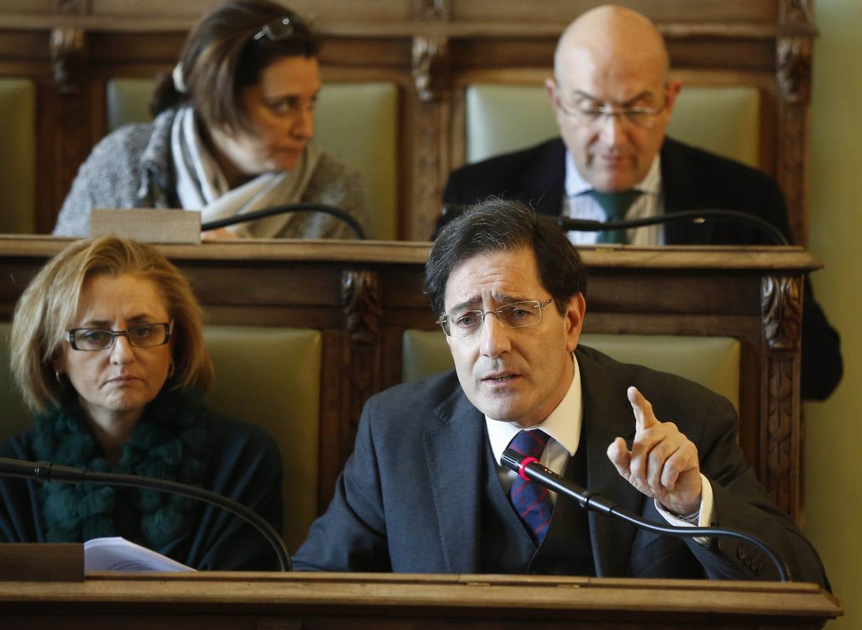 Pleno en el Ayuntamiento de Valladolid