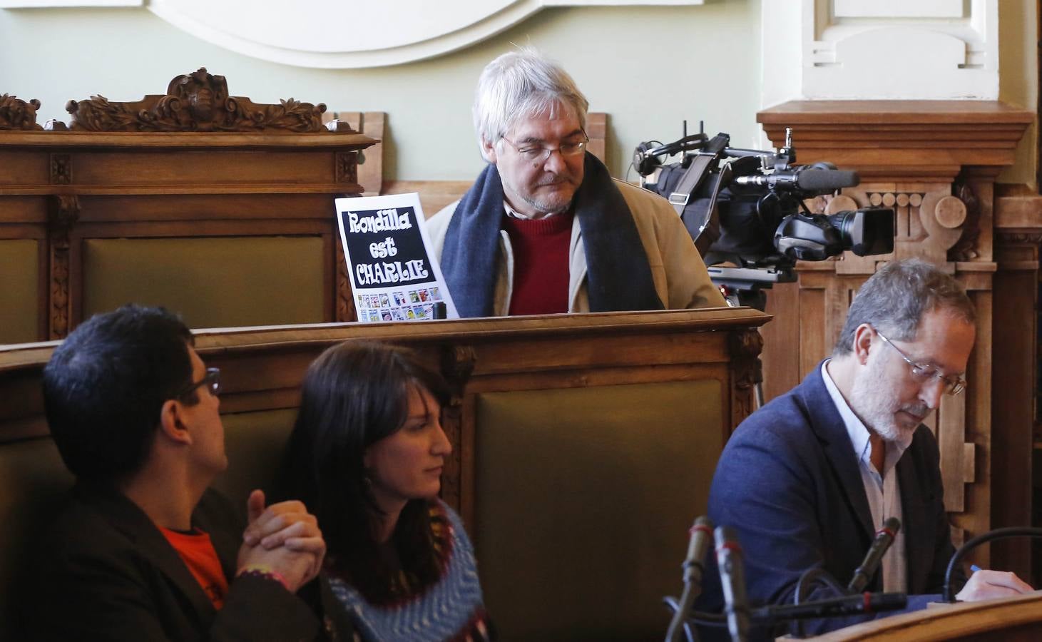 Pleno en el Ayuntamiento de Valladolid