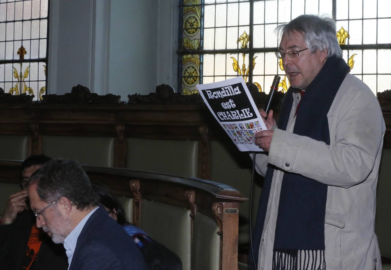 Pleno en el Ayuntamiento de Valladolid