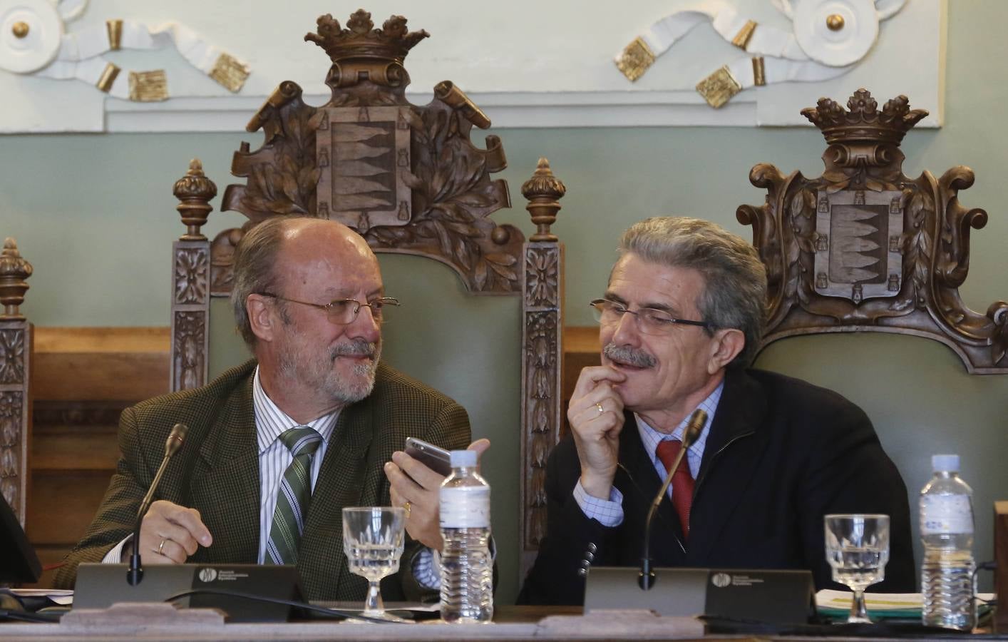 Pleno en el Ayuntamiento de Valladolid