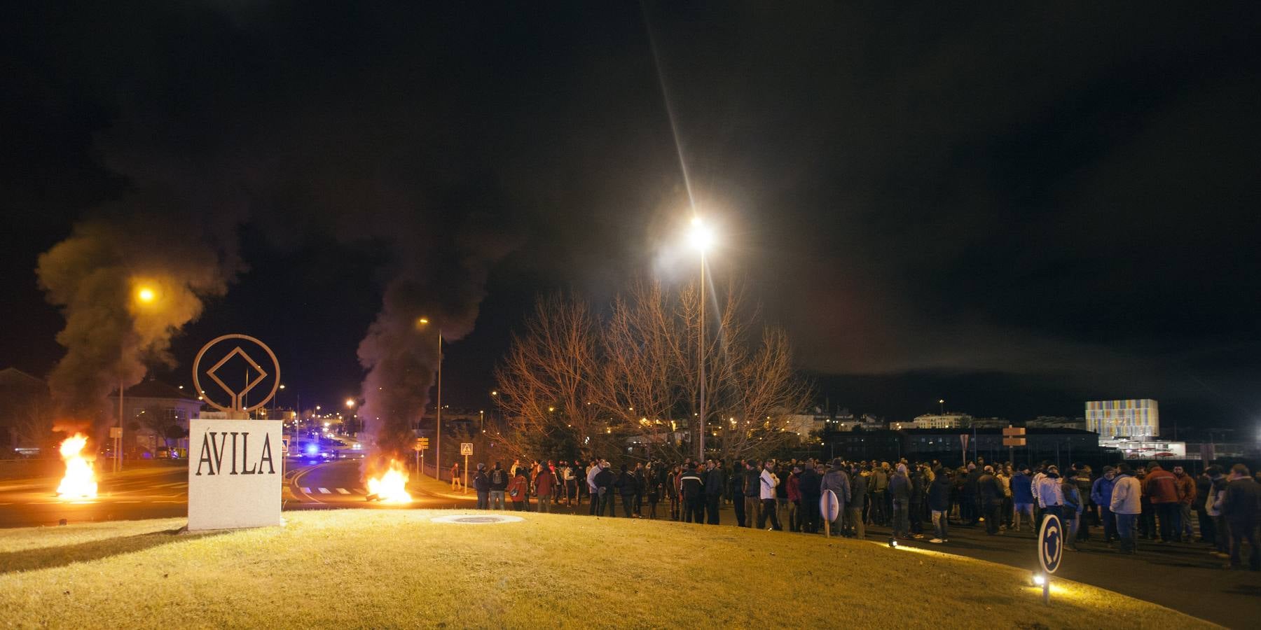 Huelga de los trabajadores de Nissan en Ávila