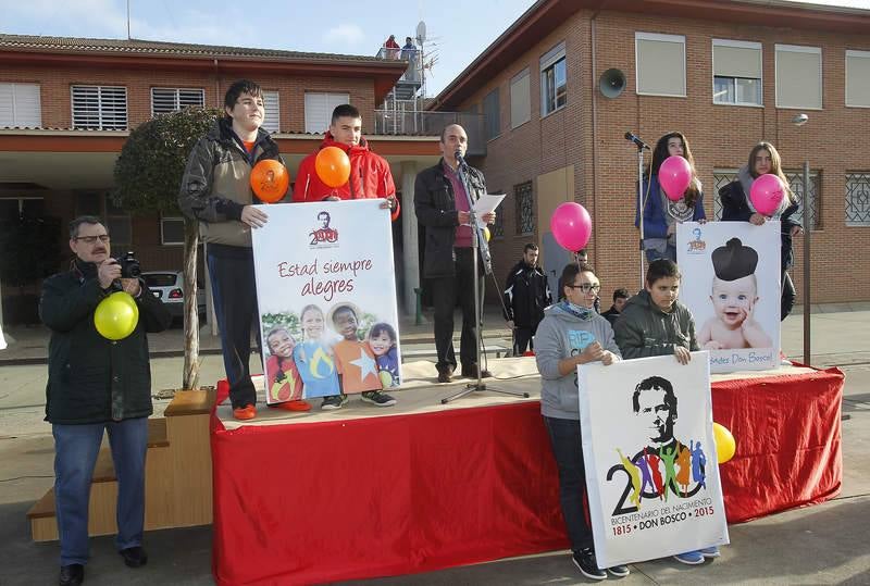 El colegio Don Bosco de Villamuriel (Palencia) celebra el bicentenario del nacimiento del fundador