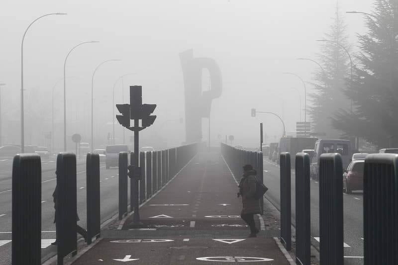 Niebla en Palencia