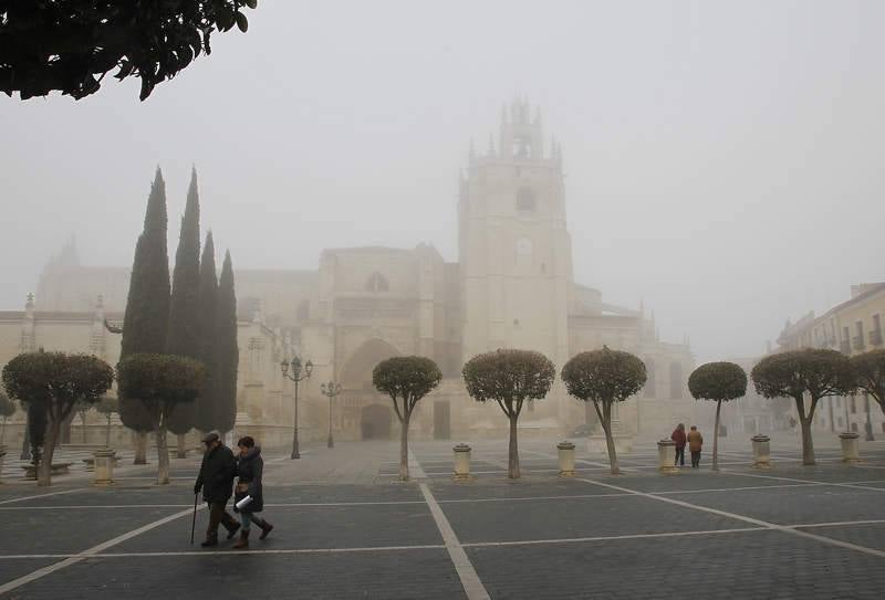 Niebla en Palencia