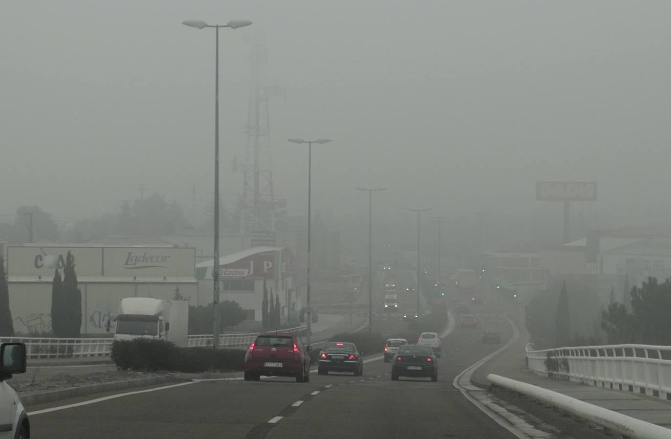 Niebla en Valladolid