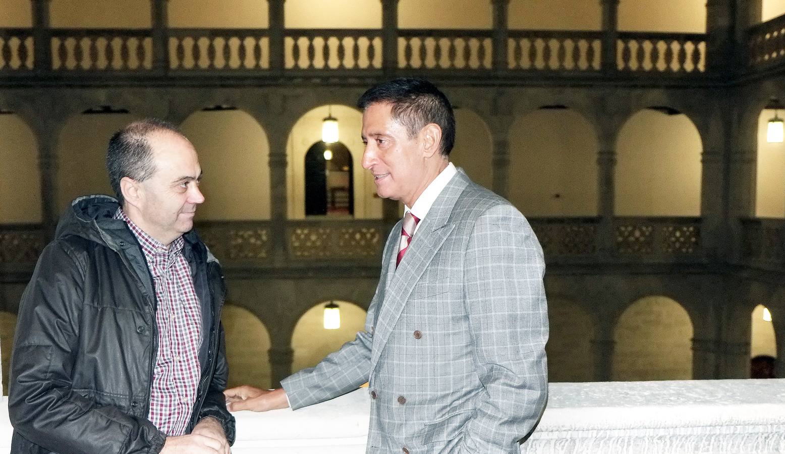 Fermín Herrero en el Aula de Cultura de El Norte de Castilla