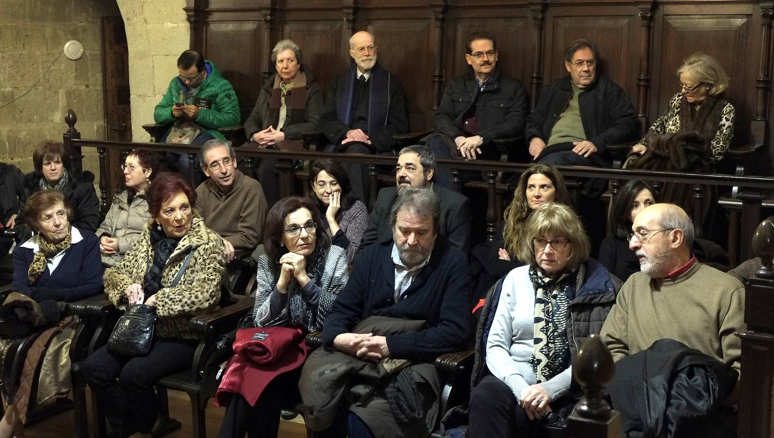 Fermín Herrero en el Aula de Cultura de El Norte de Castilla