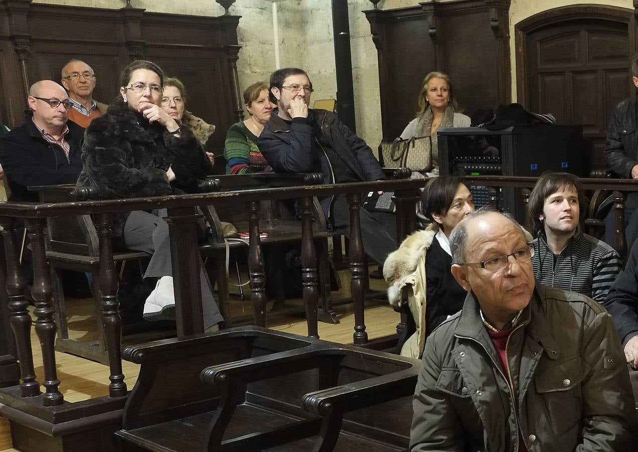 Fermín Herrero en el Aula de Cultura de El Norte de Castilla