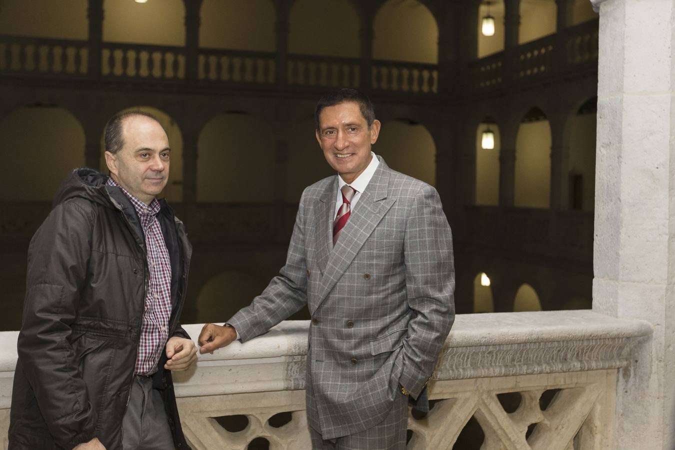 Fermín Herrero en el Aula de Cultura de El Norte de Castilla