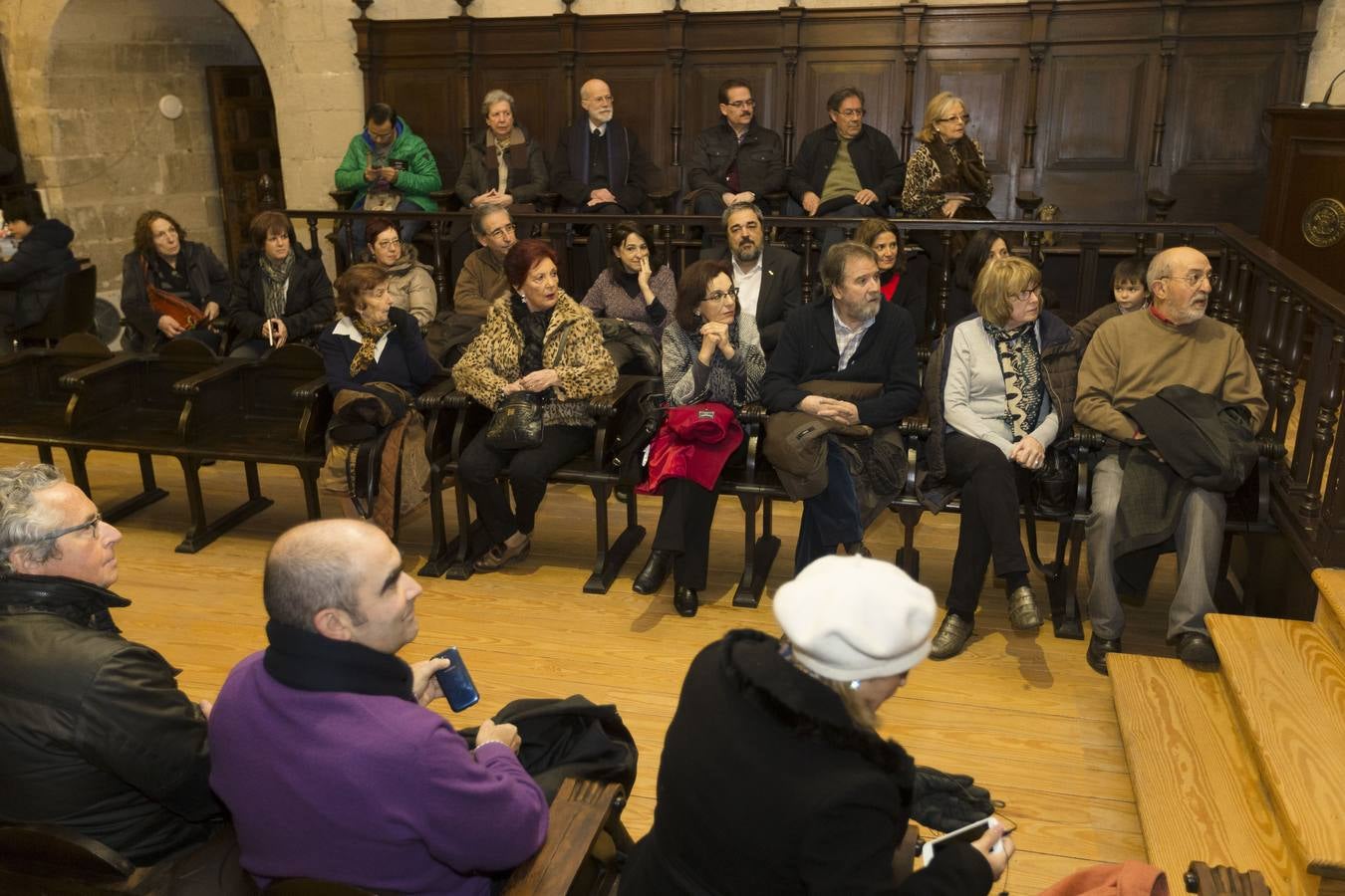Fermín Herrero en el Aula de Cultura de El Norte de Castilla