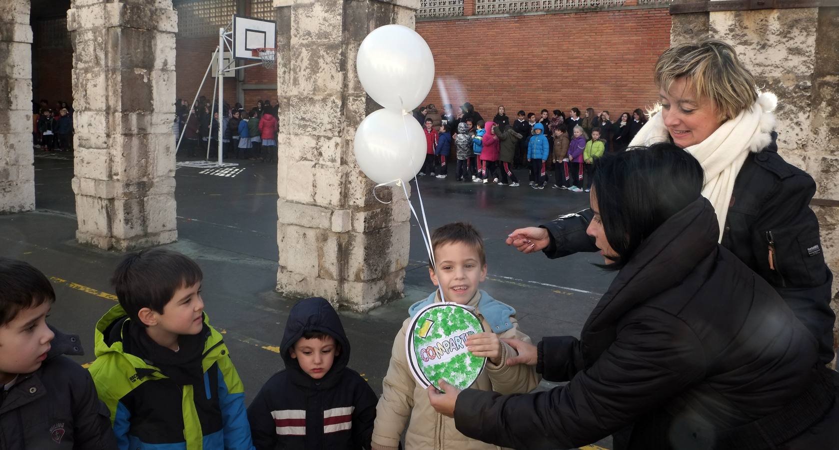 Celebración del Día de la Paz en el Colegio de las Huelgas.