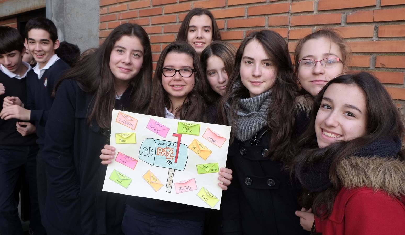 Celebración del Día de la Paz en el Colegio de las Huelgas.