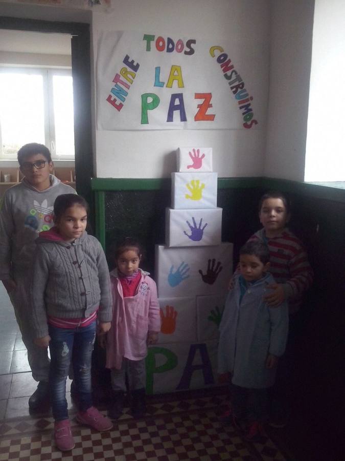 Día de la Paz en el CRA La Besana, que incluye Mota del Marqués, Villalar de los Comuneros y Casasola de Arión.