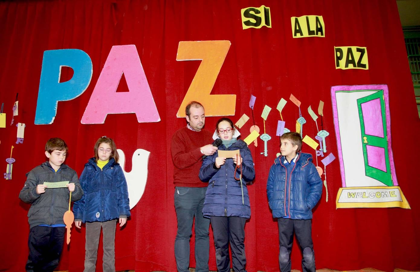 Los colegios segovianos celebran el Día de la Paz