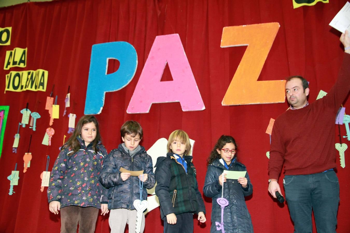 Los colegios segovianos celebran el Día de la Paz