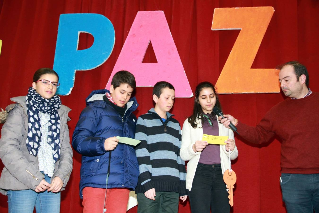 Los colegios segovianos celebran el Día de la Paz