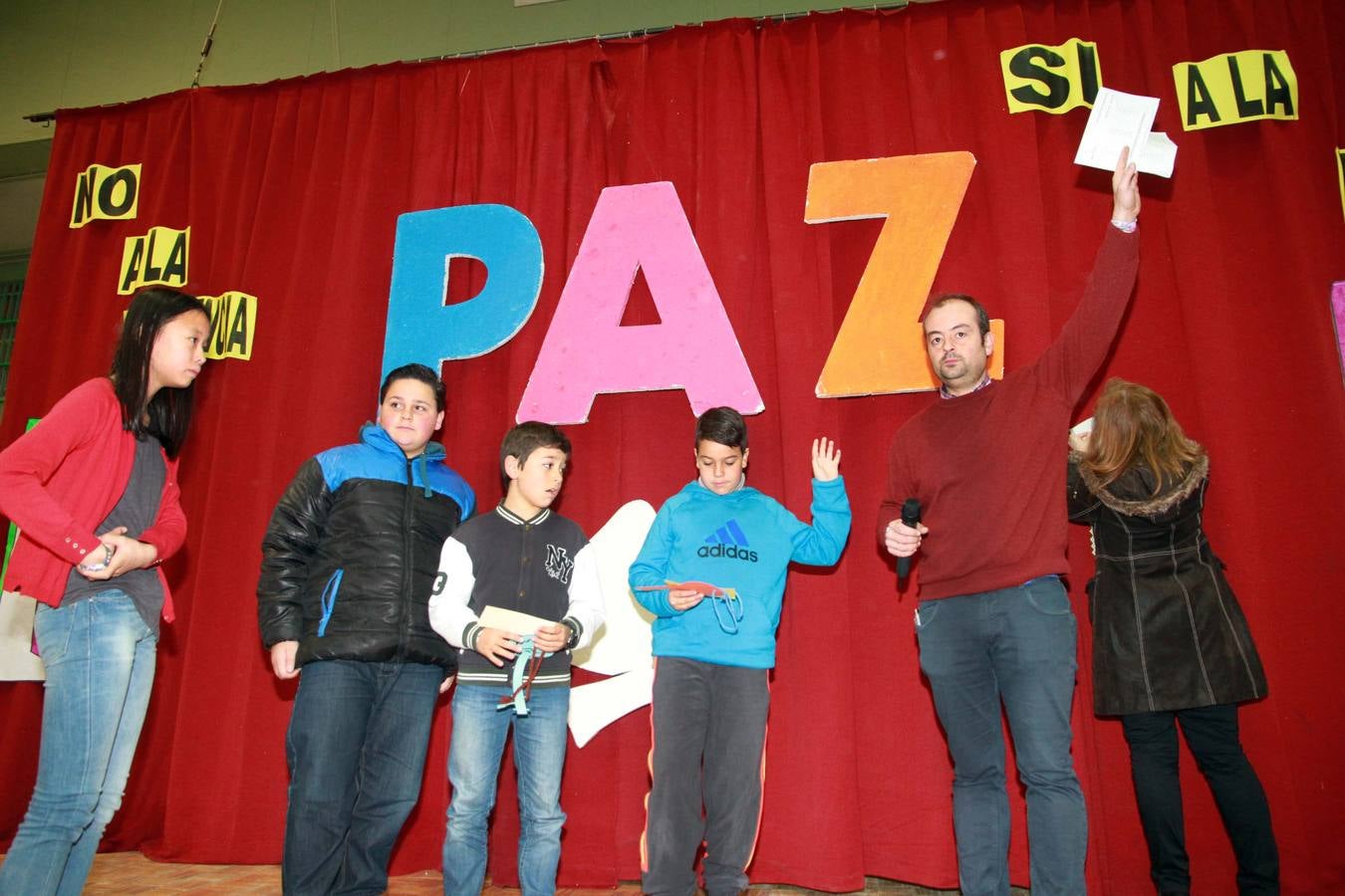 Los colegios segovianos celebran el Día de la Paz