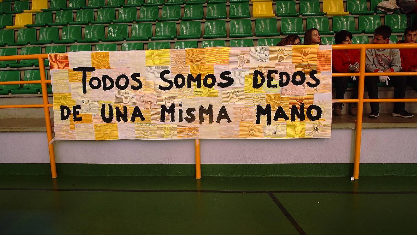 Acto en el colegio de San Agustín.