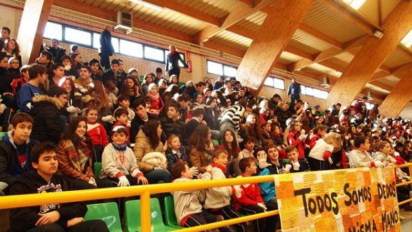 Acto en el colegio de San Agustín.