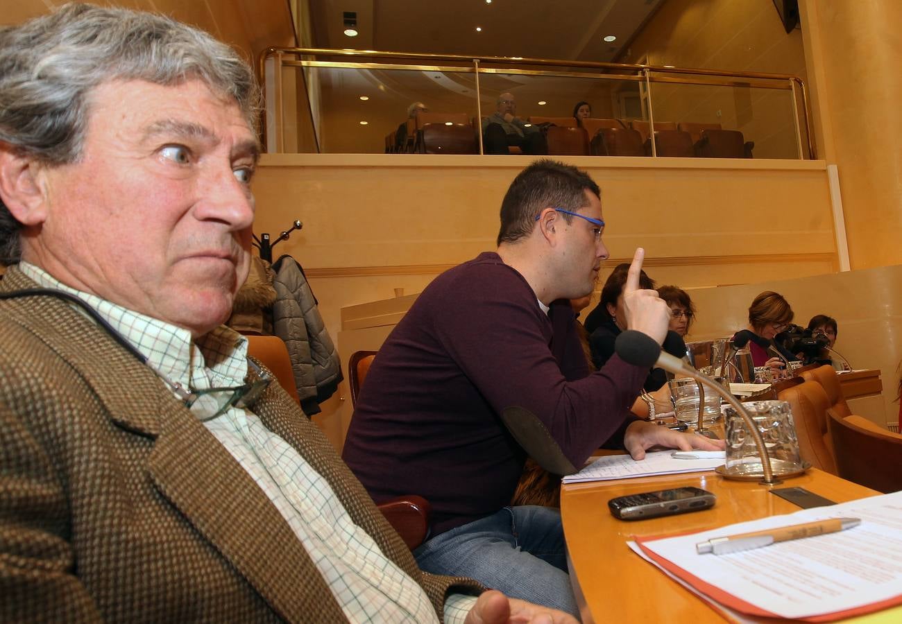 Pleno en el Ayuntamiento de Segovia