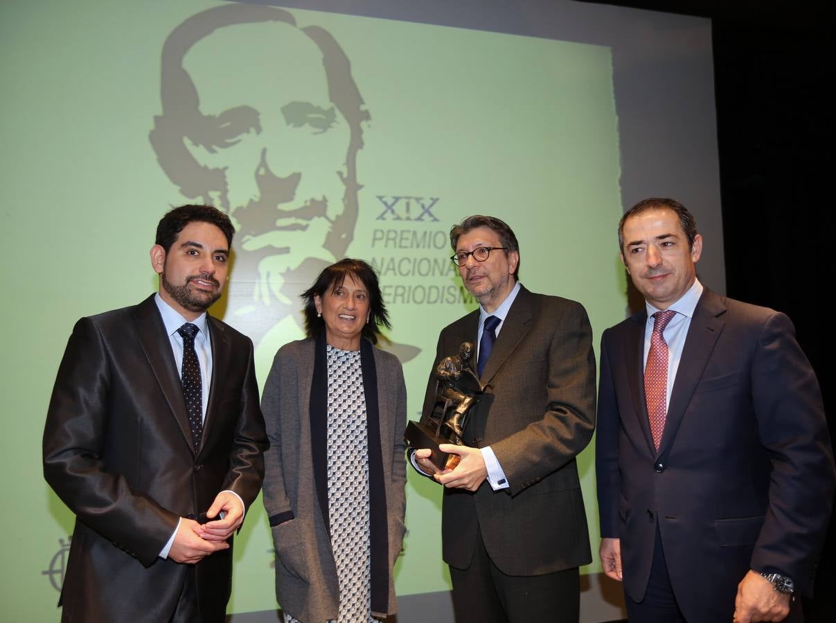 Ignacio Camacho recibe el XIX Premio Nacional de Periodismo Miguel Delibes