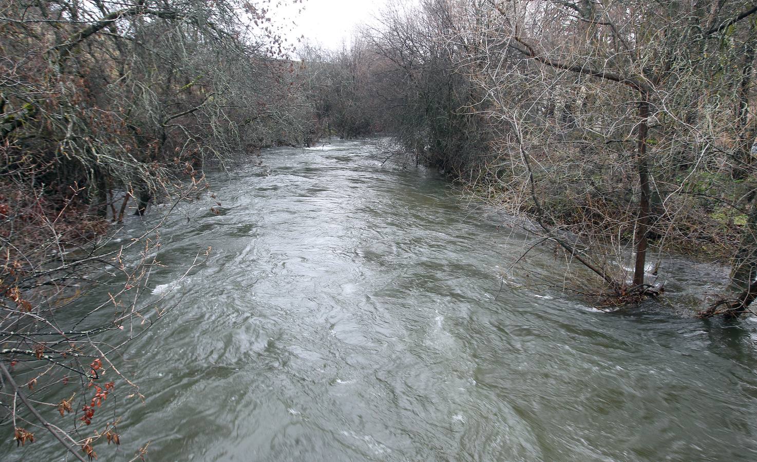 Temporal de lluvia y viento en Segovia
