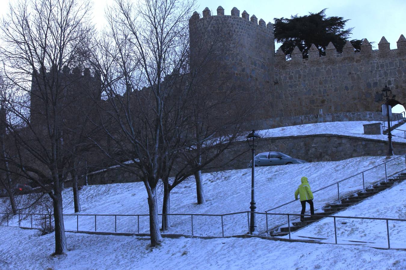 La ola de frío llega a Ávila.