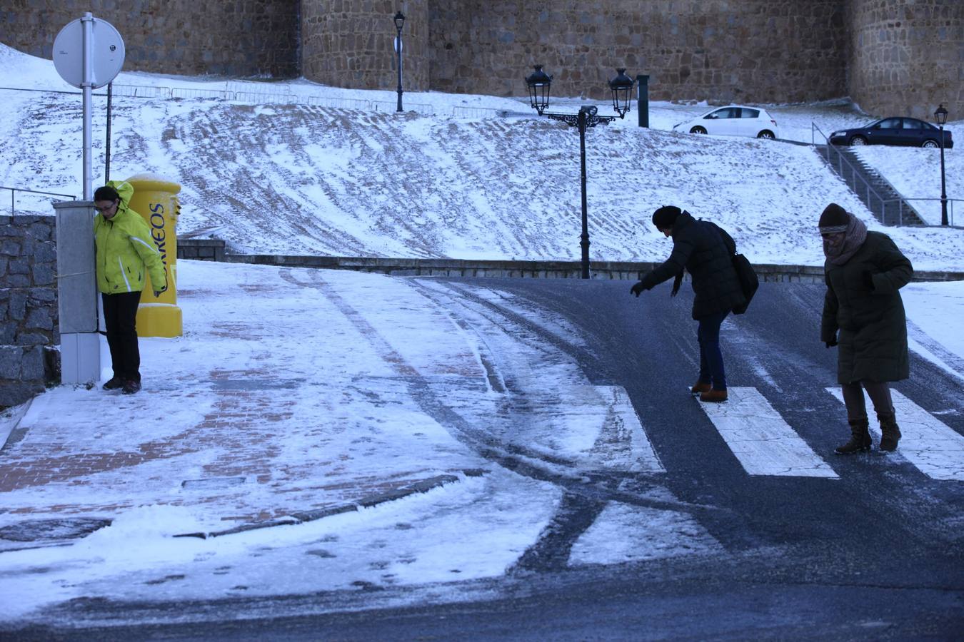 La ola de frío llega a Ávila.