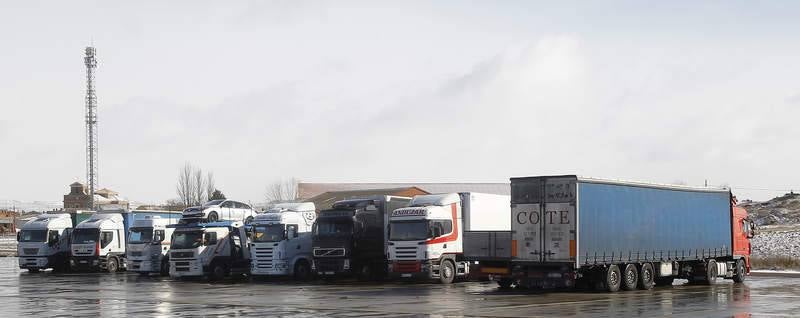 El temporal de nieve en el norte de Palencia