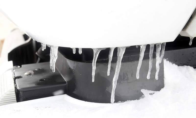 El temporal de nieve en el norte de Palencia