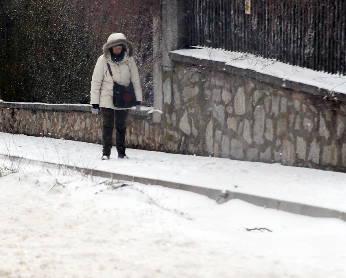 Nueva jornada de nieve en Segovia