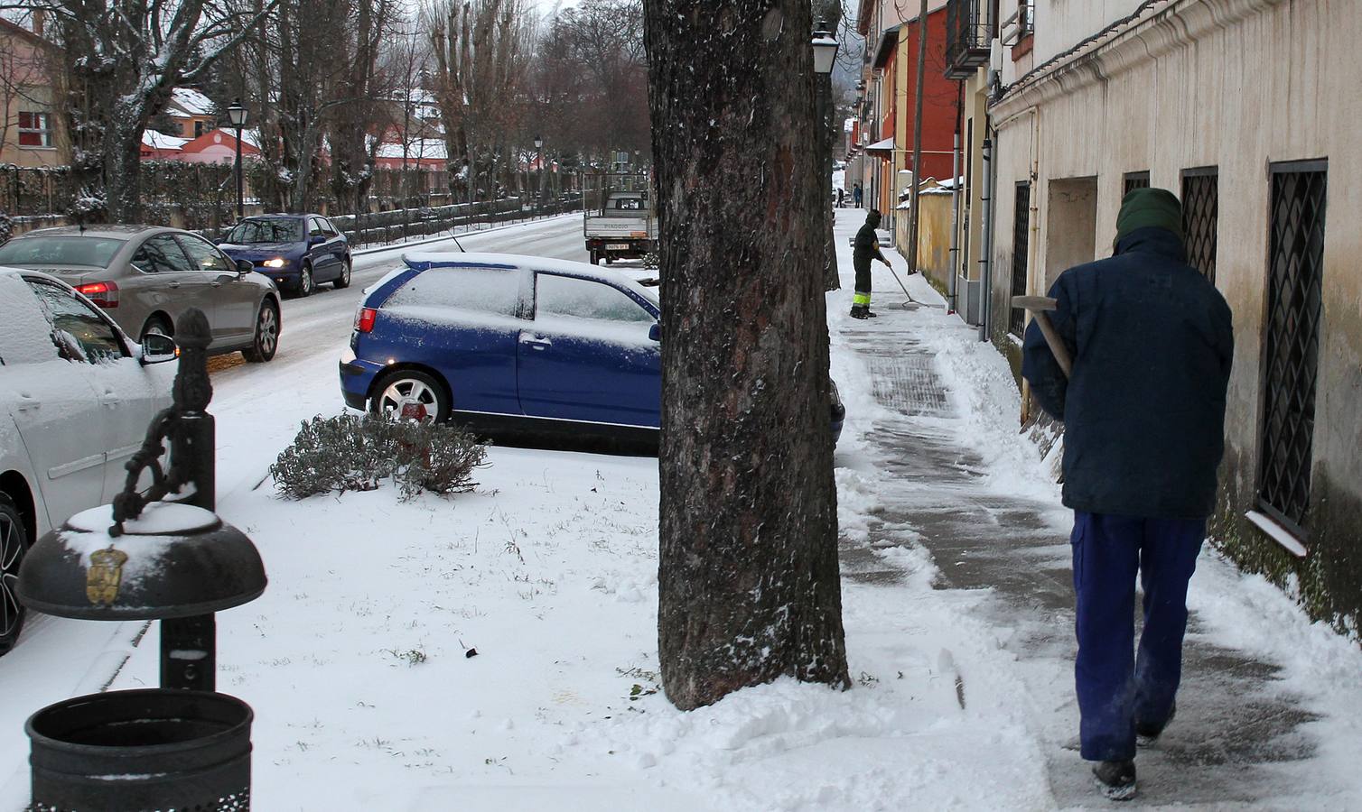 Nueva jornada de nieve en Segovia