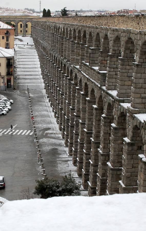 Nueva jornada de nieve en Segovia