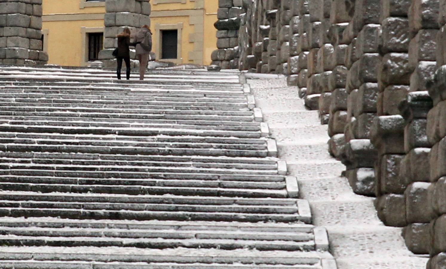 Nueva jornada de nieve en Segovia