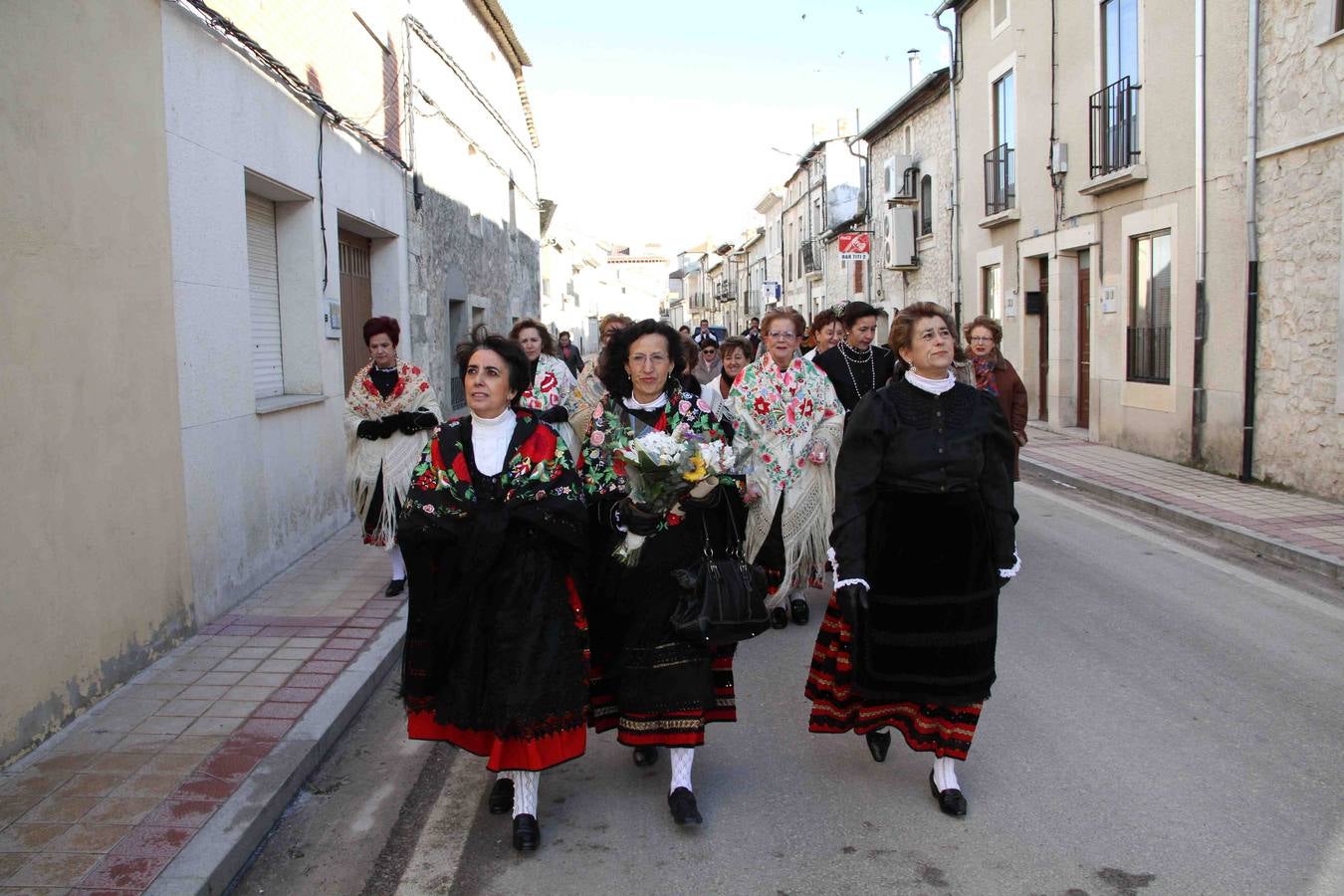 Celebración de las águedas en Campaspero (Valladolid)