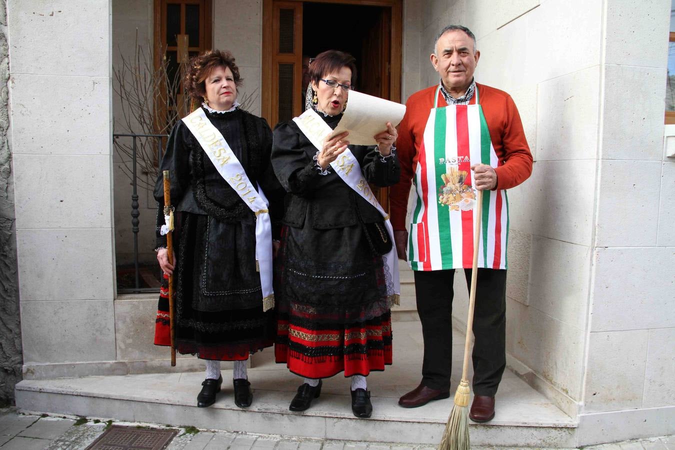 Celebración de las águedas en Campaspero (Valladolid)