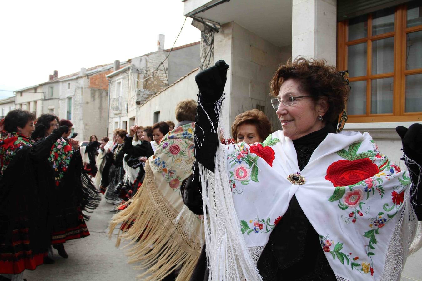 Celebración de las águedas en Campaspero (Valladolid)