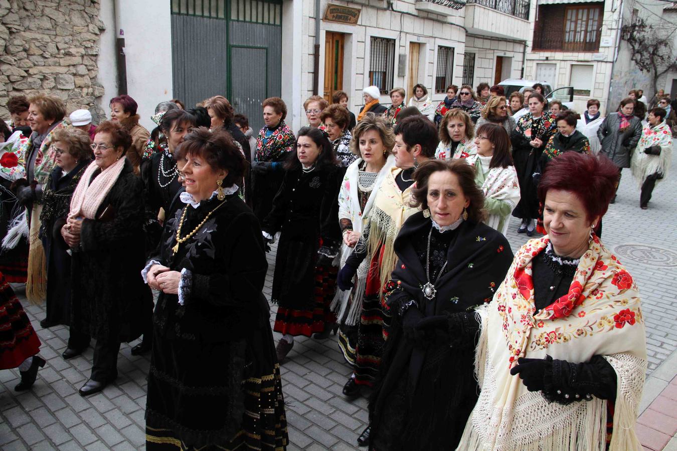 Celebración de las águedas en Campaspero (Valladolid)
