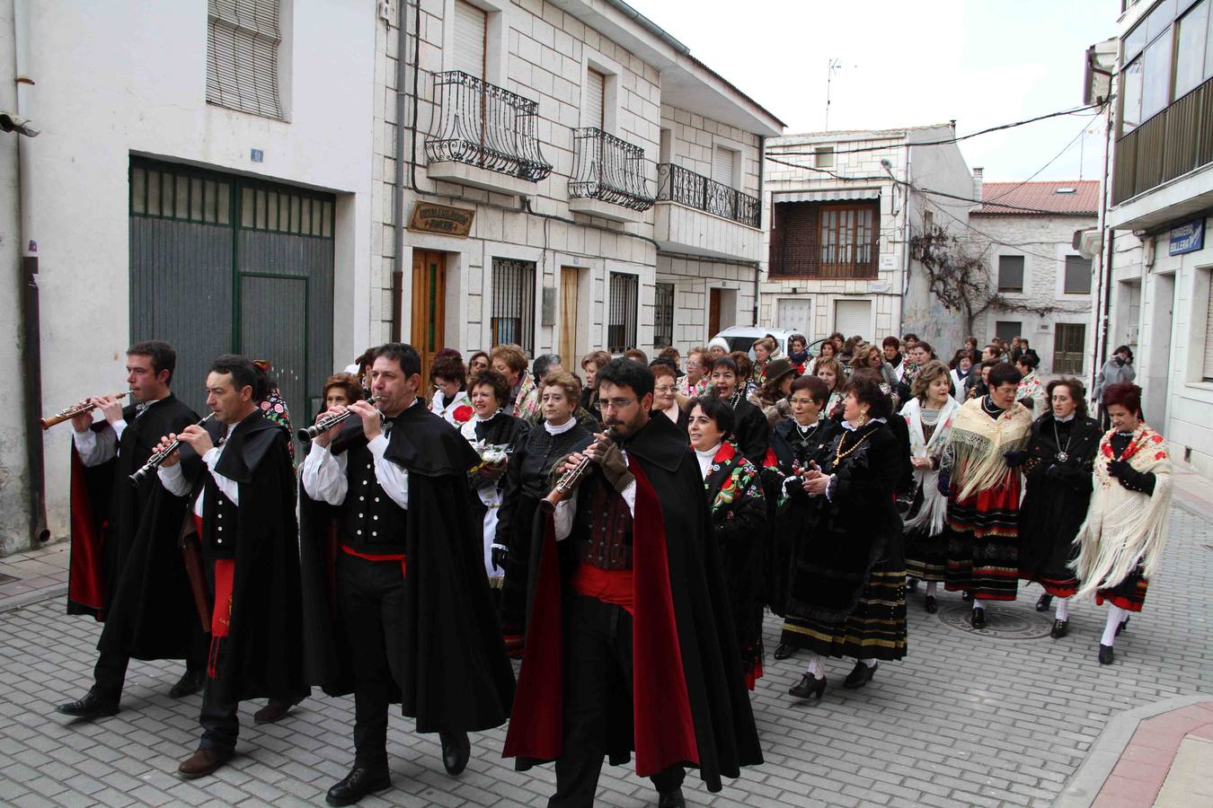 Celebración de las águedas en Campaspero (Valladolid)
