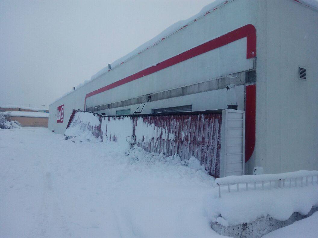 Nieve en Velilla y Guardo (Palencia)